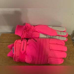 Kombi Waterguard Winter Gloves Mens Large Nylon Thermolite Hot Pink